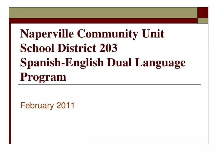naperville community unit school district 203 spanish english dual language program