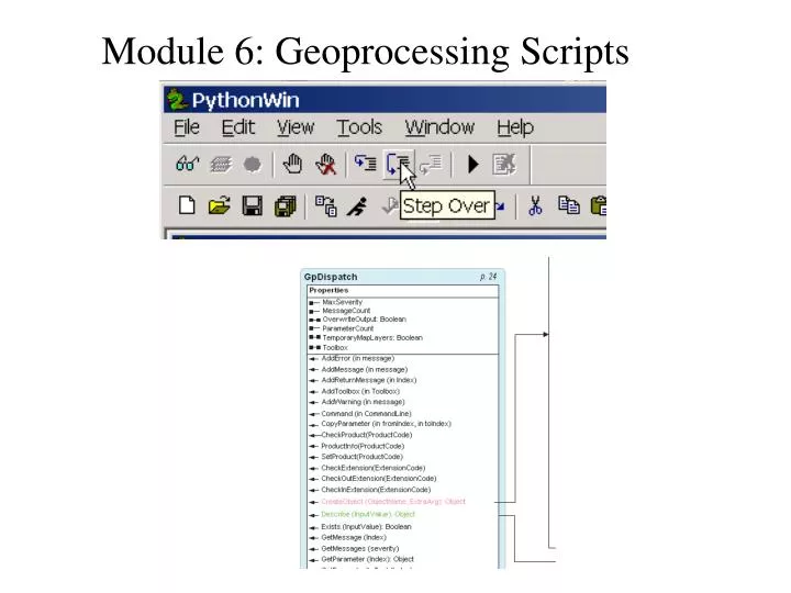 module 6 geoprocessing scripts