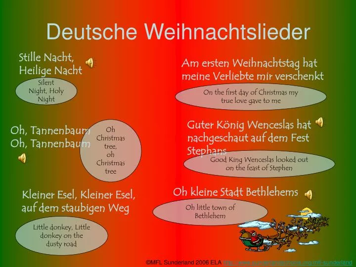deutsche weihnachtslieder