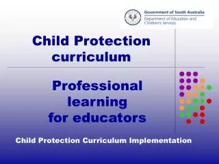 Child Protection Curriculum Implementation
