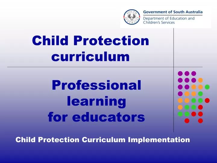child protection curriculum implementation
