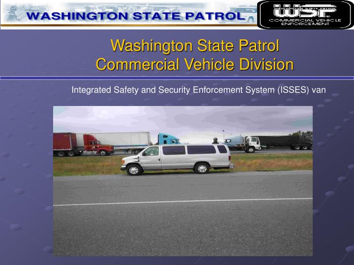 washington state patrol commercial vehicle division