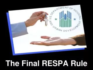 The Final RESPA Rule