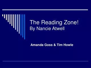 The Reading Zone! By Nancie Atwell