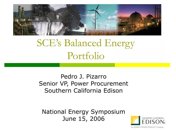 sce s balanced energy portfolio
