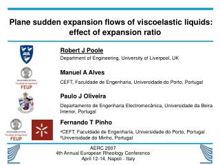 Plane sudden expansion flows of viscoelastic liquids: effect of expansion ratio