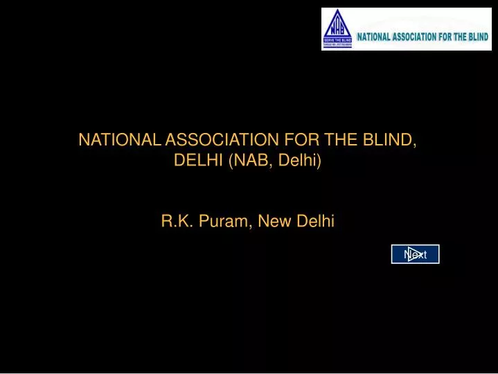 national association for the blind delhi nab delhi r k puram new delhi