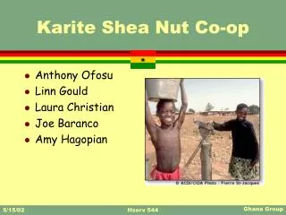 Karite Shea Nut Co-op