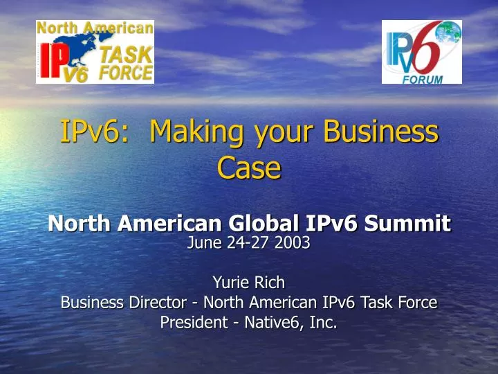 ipv6 making your business case
