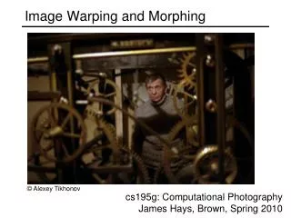 Image Warping and Morphing