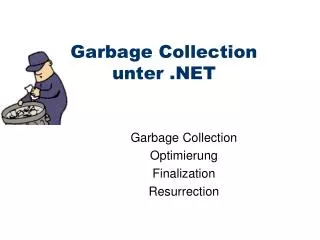 Garbage Collection unter .NET