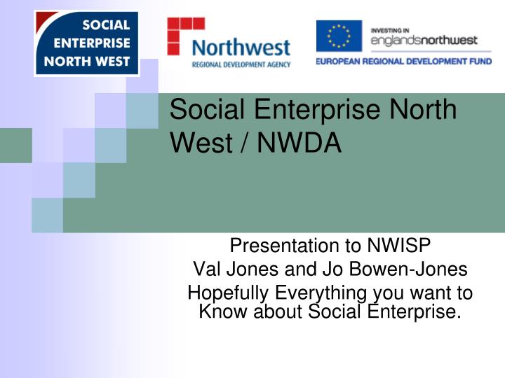 social enterprise north west nwda