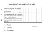 PPT - Observation checklist adapted from TSBVI Making Evaluation ...