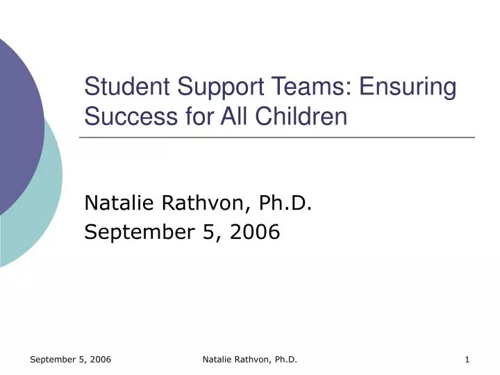 student support teams ensuring success for all children