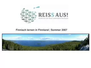 Finnisch lernen in Finnland | Sommer 2007