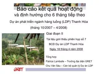 b o c o k t qu ho t ng v nh h ng cho 6 th ng ti p theo