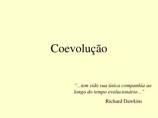 coevolu o