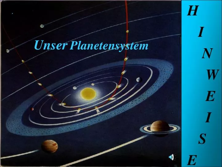 unser planetensystem