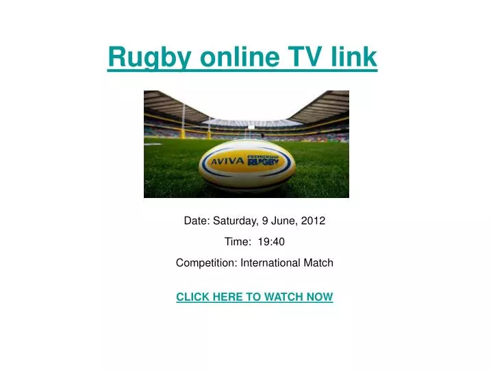 rugby online tv link