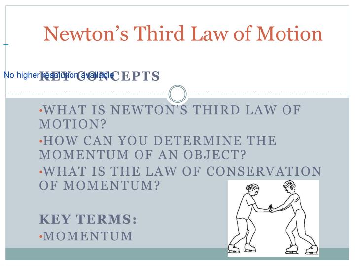 newton s third law of motion