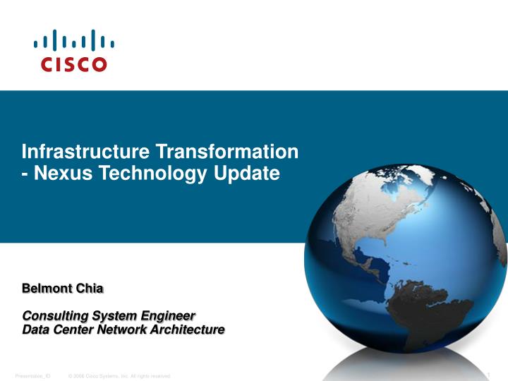 infrastructure transformation nexus technology update