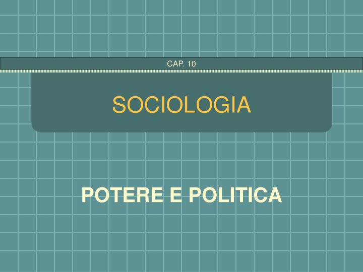 sociologia