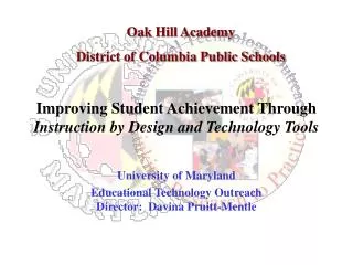 Improving Student Achievement Through Instruction by Design and Technology Tools