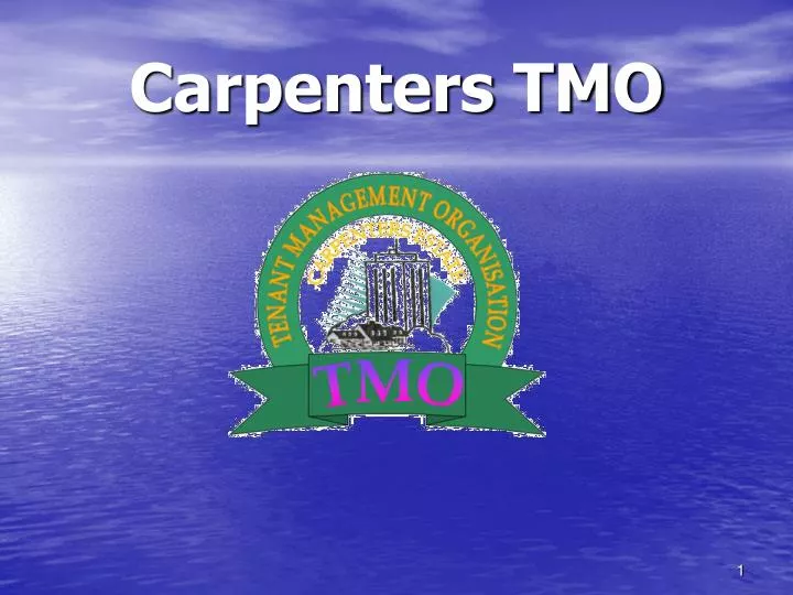 carpenters tmo