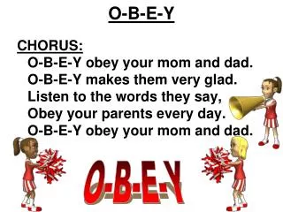 O-B-E-Y