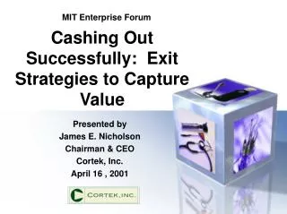 Cashing Out Successfully: Exit Strategies to Capture Value