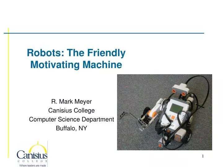 robots the friendly motivating machine