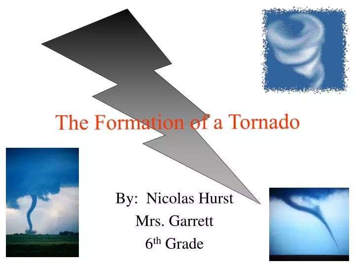 the formation of a tornado