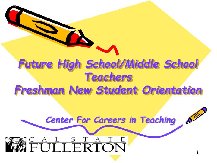 future high school middle school teachers freshman new student orientation