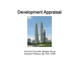 Development Appraisal