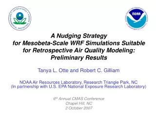 A Nudging Strategy for Mesobeta-Scale WRF Simulations Suitable for Retrospective Air Quality Modeling: Preliminary Resu