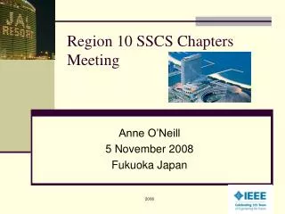 Region 10 SSCS Chapters Meeting