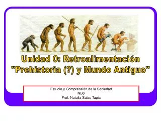 Unidad 0: Retroalimentación &quot;Prehistoria (?) y Mundo Antiguo&quot;