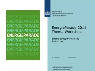 EnergieParade 2011 Thema Workshop