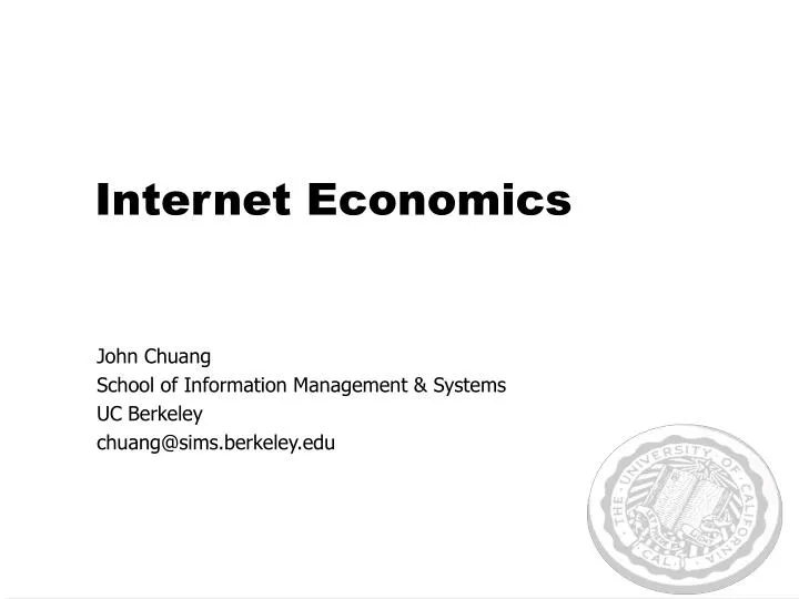 internet economics