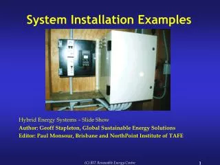 System Installation Examples