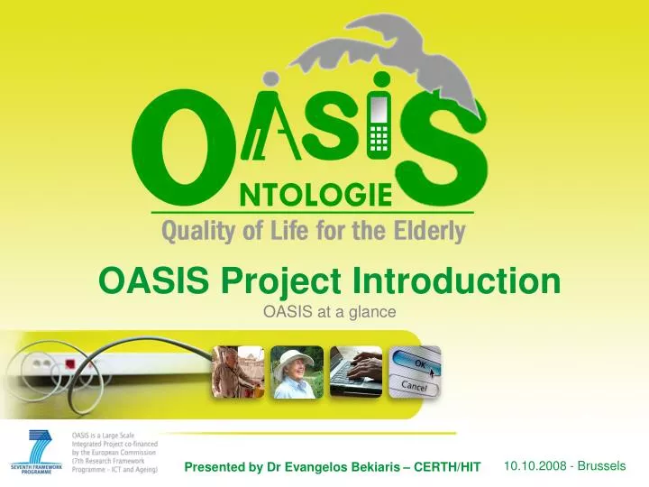 oasis project introduction oasis at a glance