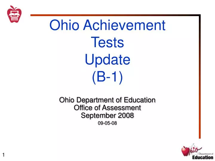 ohio achievement tests update b 1