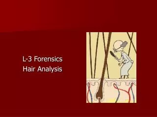 L-3 Forensics Hair Analysis