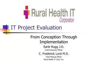 IT Project Evaluation