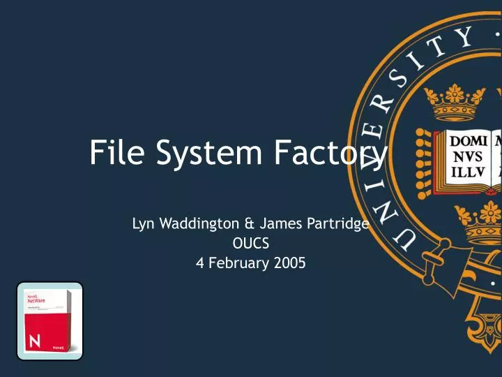 file system factory