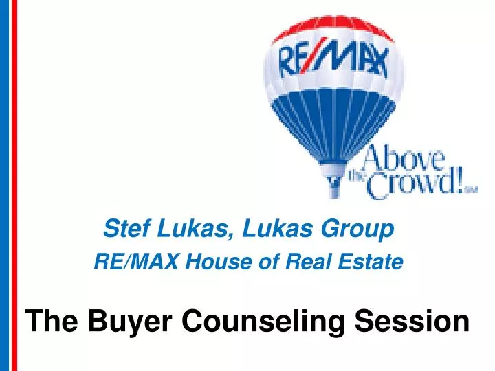 the buyer counseling session