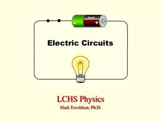 LCHS Physics Mark Ewoldsen, Ph.D.