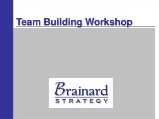 Team Building Workshop