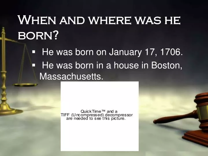 when and where was he born