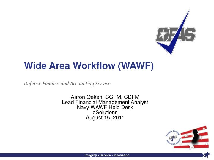 wide area workflow wawf